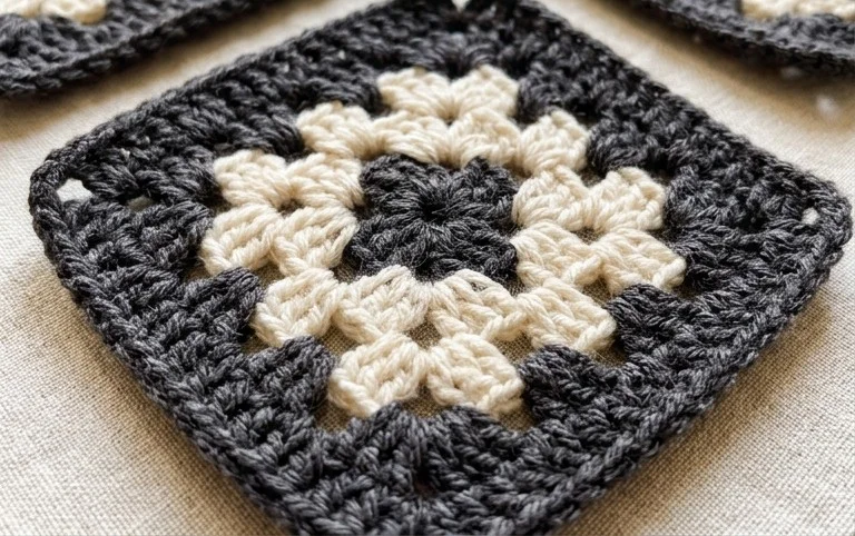 Granny Squares Halloween CAL with Free Crochet Patterns